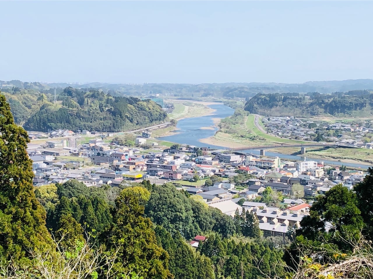 天ヶ城公園からの景色